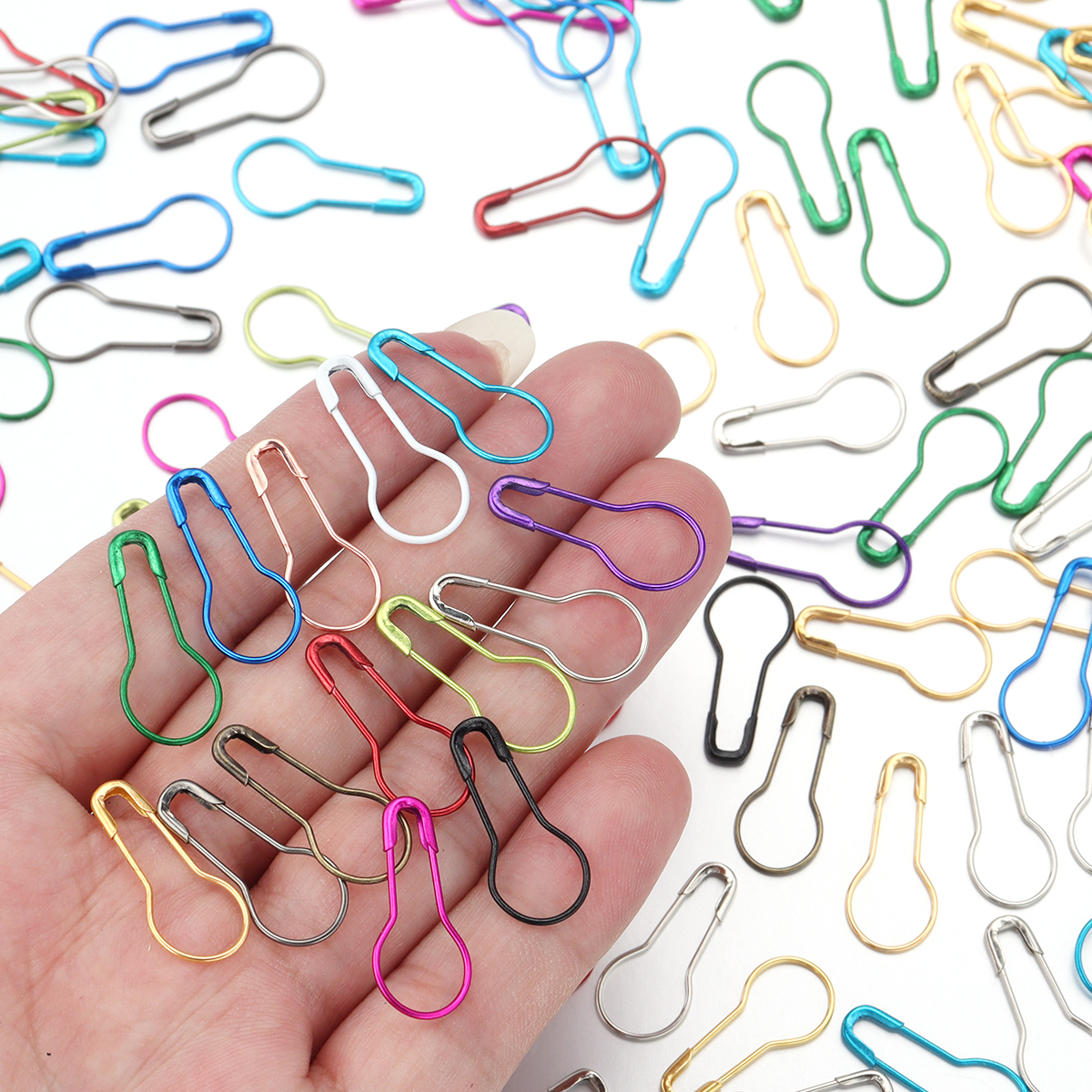200Pcs/Lot Metal Pins Crochet  - Jewelry Making Workshops のレビューと価格