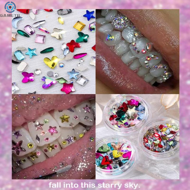 1 Set Dental Tooth Gems Crysta - Jewelry Making Workshops のレビューと価格