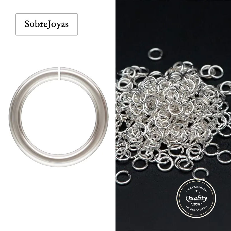 925 Sterling Silver Open Jump  - Jump Ring Assorted のレビューと価格