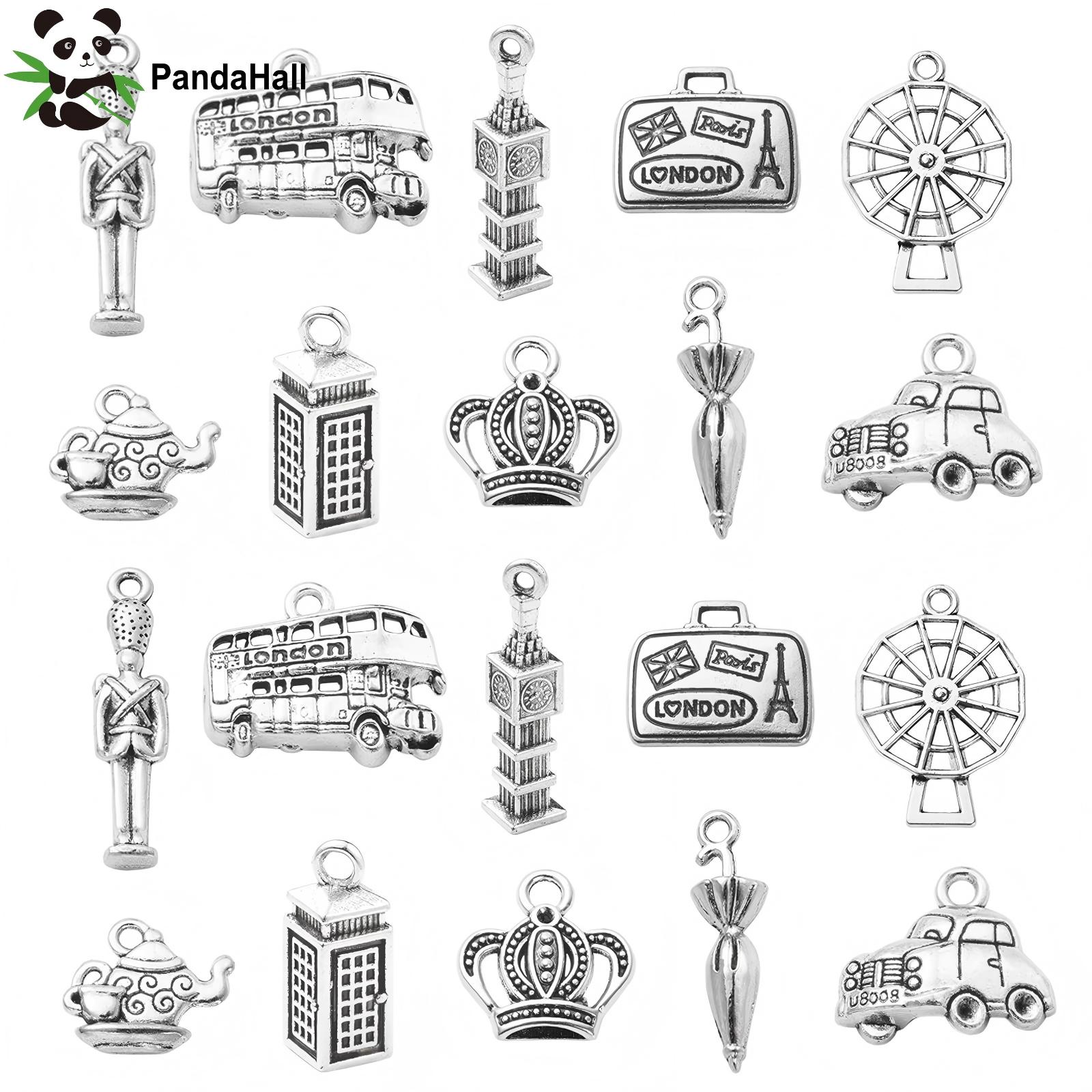 PandaHall 100Pcs 10 Styles Lon - Jewelry Making In London のレビューと価格