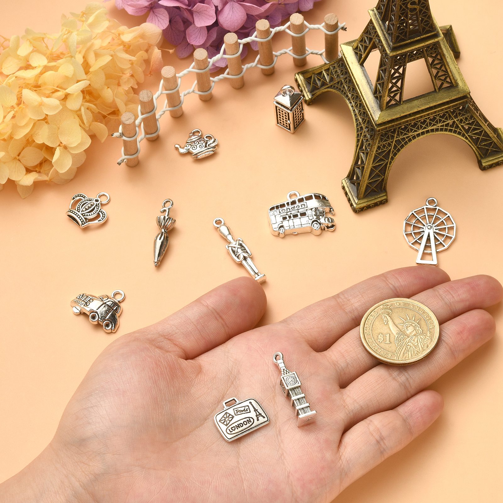 PandaHall 100Pcs 10 Styles Lon - Jewelry Making In London のレビューと価格