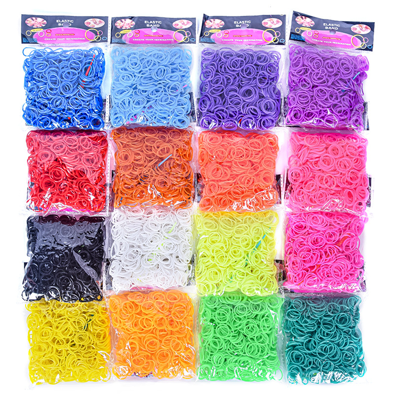 600 pieces Colorful Rubber Ban - Jewelry Making Workshops のレビューと価格