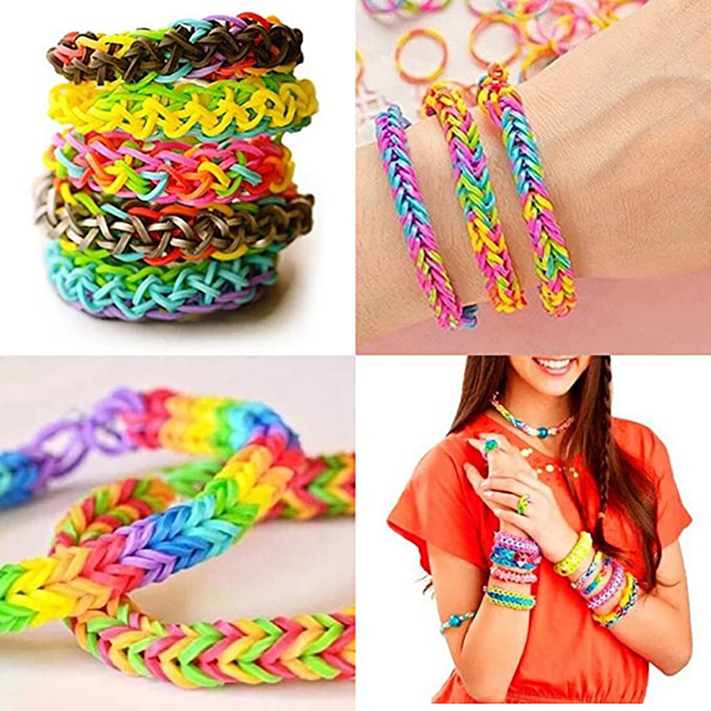 600 pieces Colorful Rubber Ban - Jewelry Making Workshops のレビューと価格