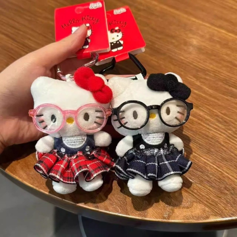 Cute Kitty Keychain with Glass - Jewelry Making Glasses のレビューと価格