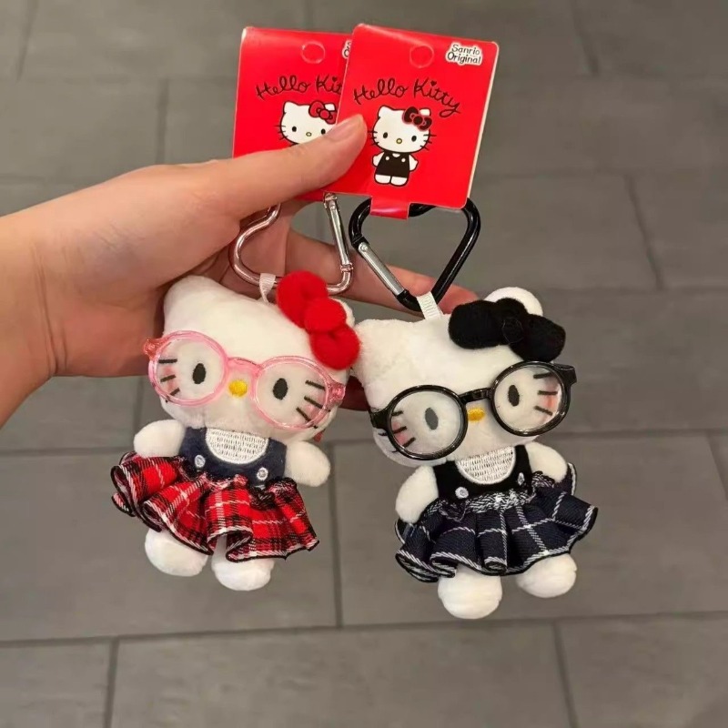 Cute Kitty Keychain with Glass - Jewelry Making Glasses のレビューと価格