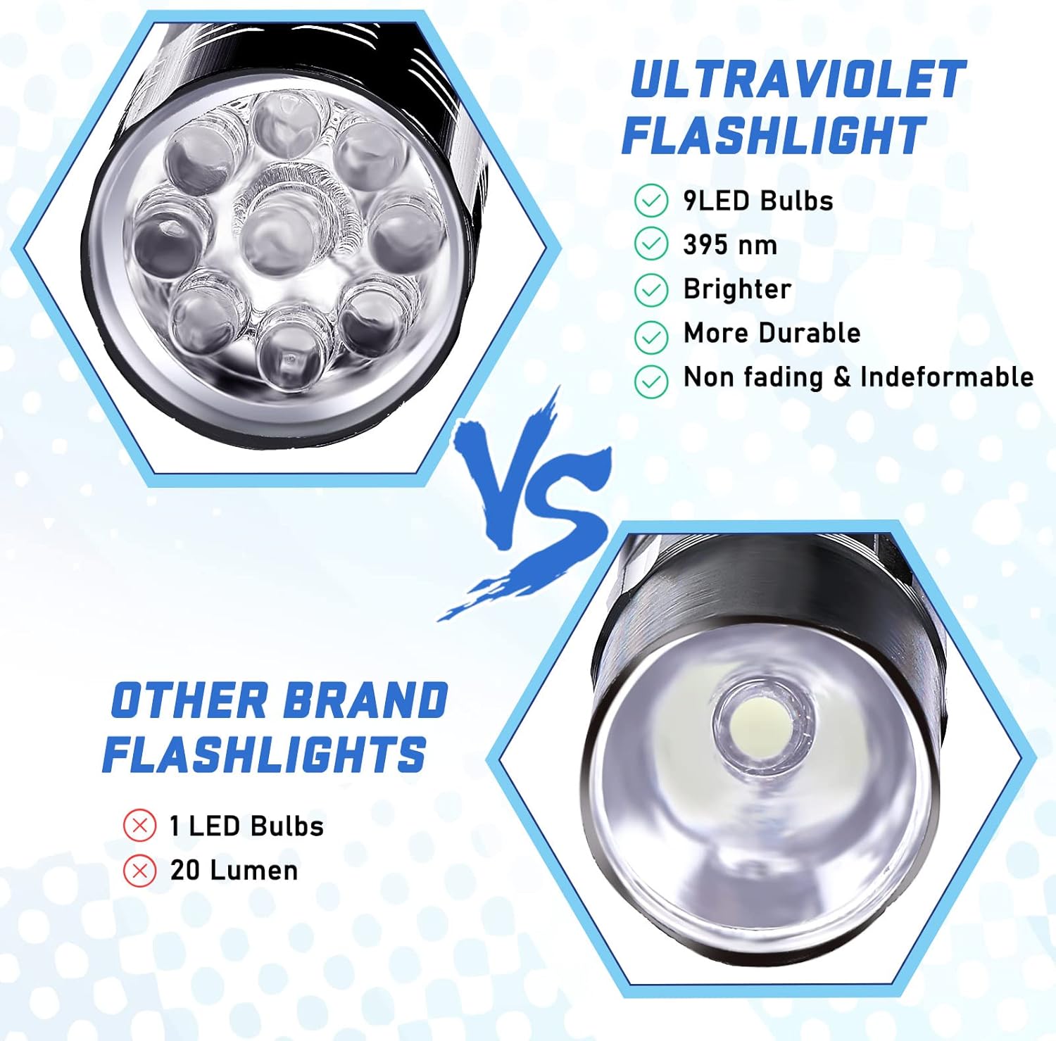 9LED Flashlight  UV Resin Curi - Jewelry Making Workshops のレビューと価格