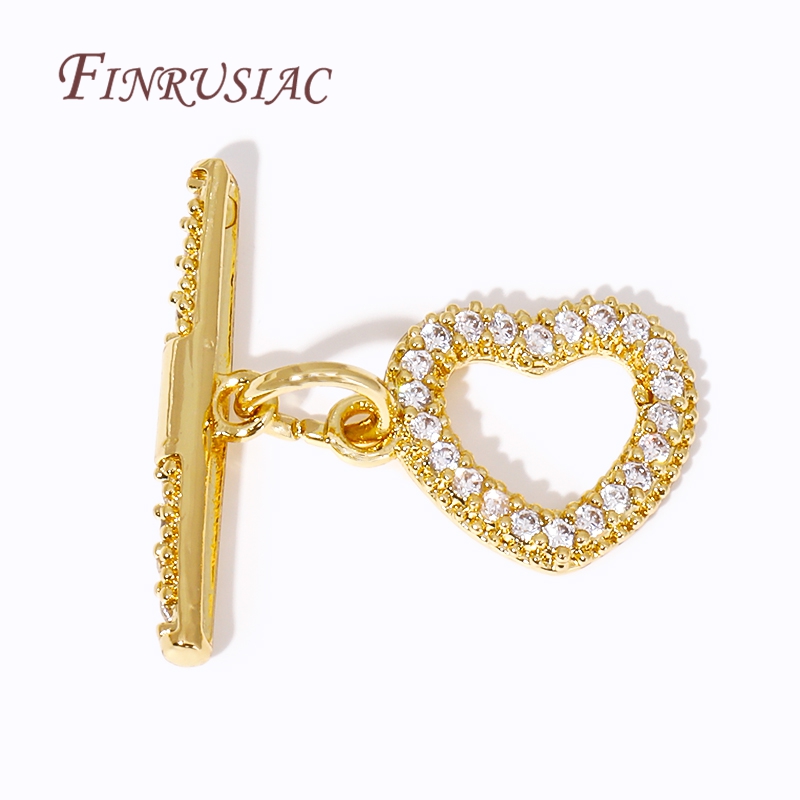 18K Gold Plated OT Toggle Clas - Toggle Clasp Gold のレビューと価格