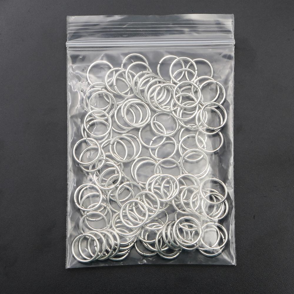 50-500Pcs 3-18mm Loop Key Spli - Jump Ring Assorted のレビューと価格
