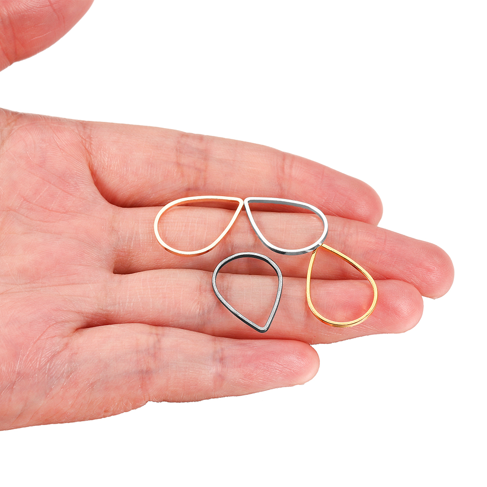 30Pcs/lot Teardrop Waterdrop M - Jump Ring Assorted のレビューと価格
