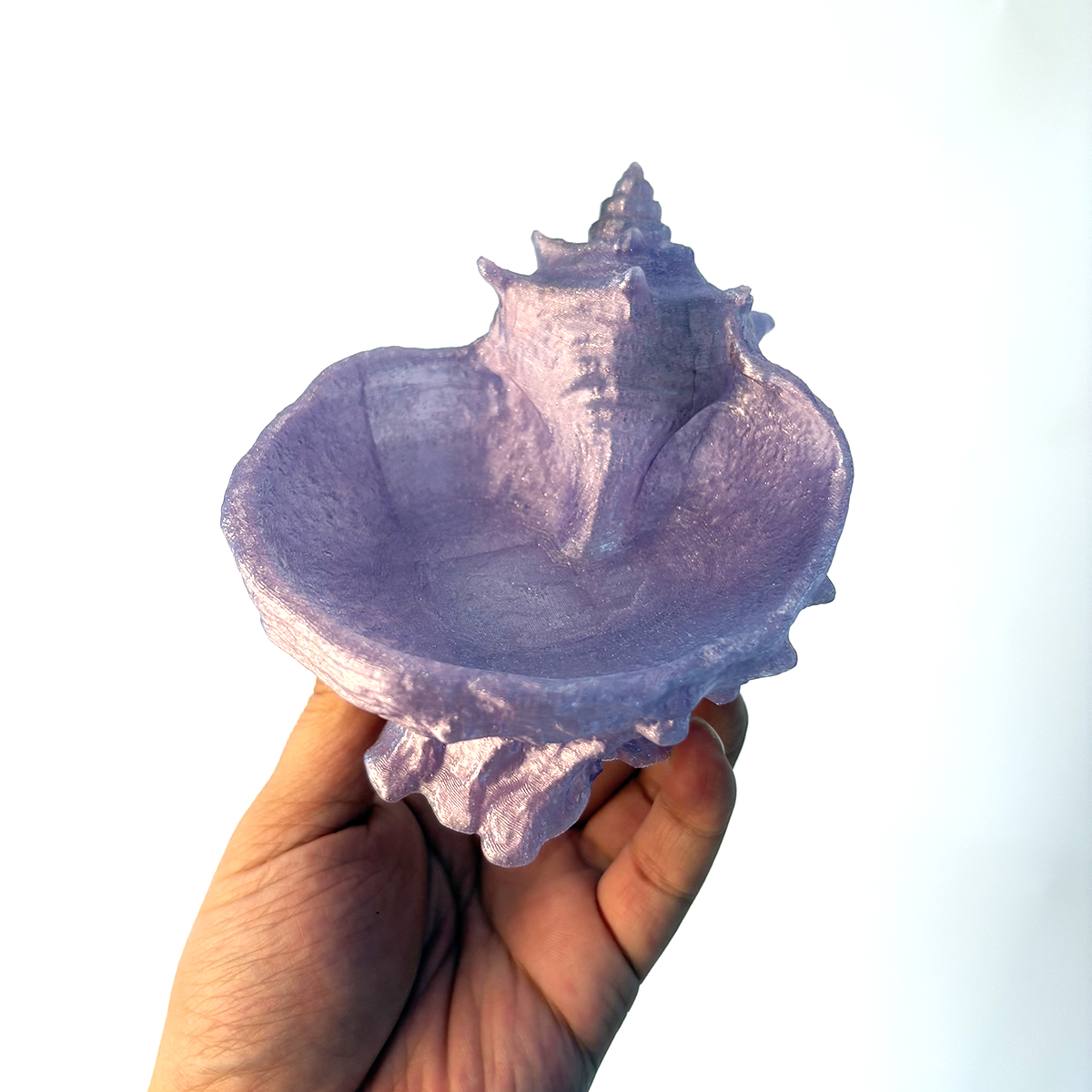 Pearlescent Purple Conch-Shape - Jewelry Making Table のレビューと価格