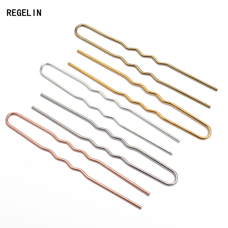 50Pcs Simple U Shape Metal Hai - Jewelry Making Workshops のレビューと価格