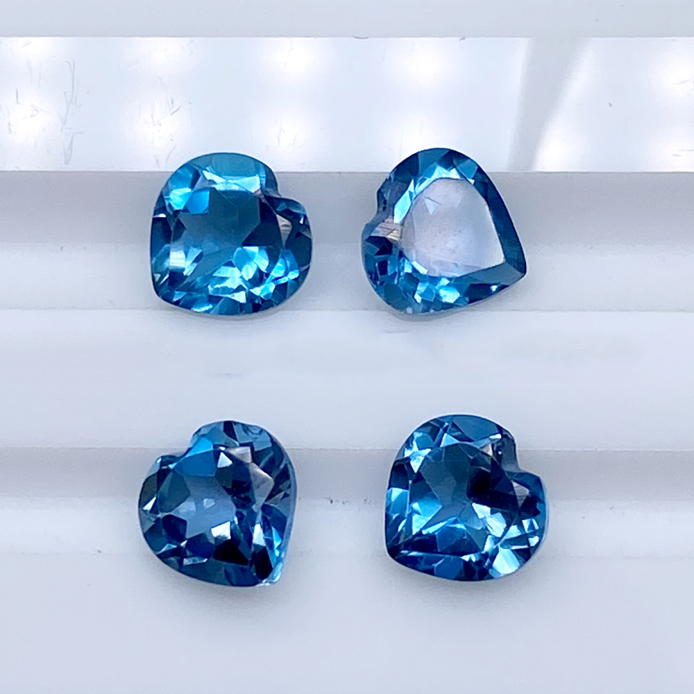 Real Natural Stone Heart 4-10m - Jewelry Making In London のレビューと価格