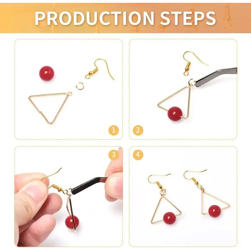 100/500pcs DIY Earring Finding - Jewelry Making Class のレビューと価格
