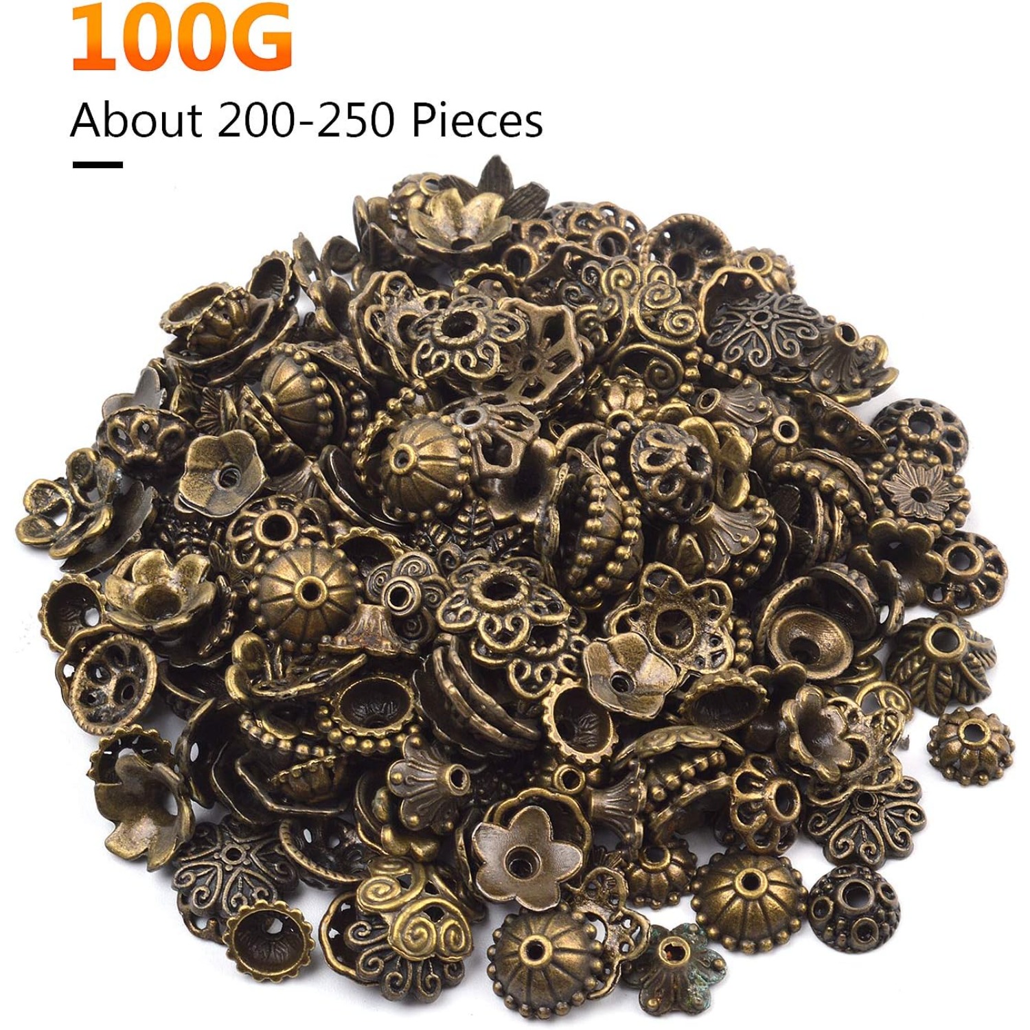 100 Gram(About 150-250pcs) Bal - Jewelry Making Bali のレビューと価格