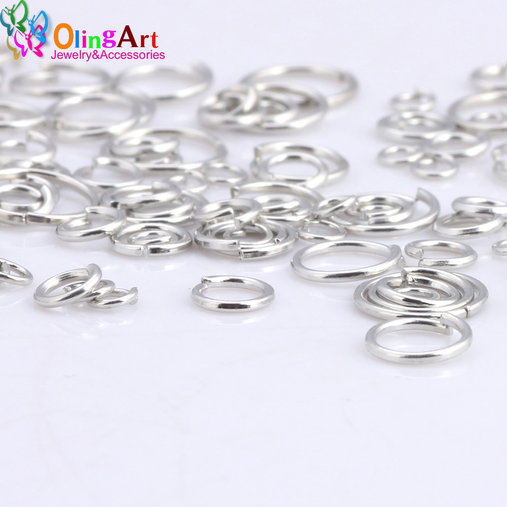 OlingArt Rhodium Plating Jump  - Jump Ring Assorted のレビューと価格