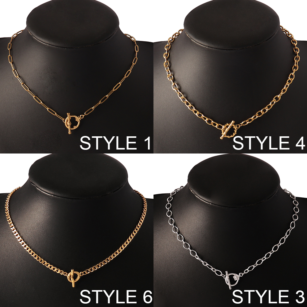 3 Set Gold Stainless Steel OT  - Toggle Clasp Gold のレビューと価格