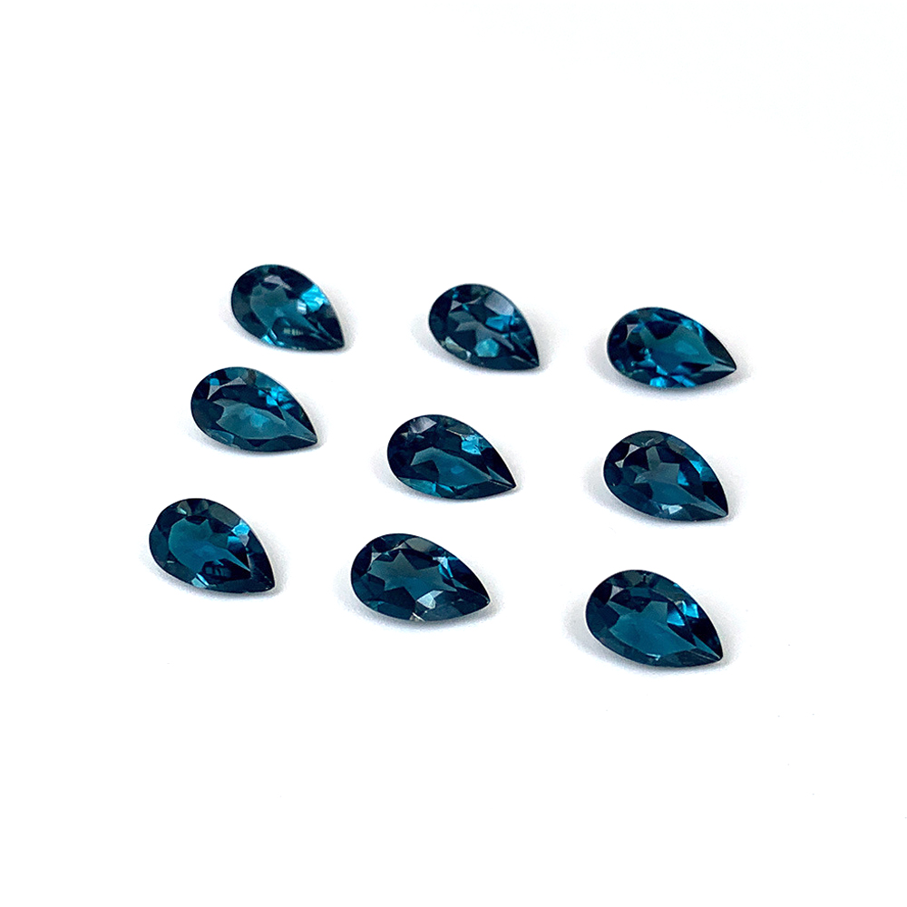 2pcs Natural Stone London Blue - Jewelry Making In London のレビューと価格