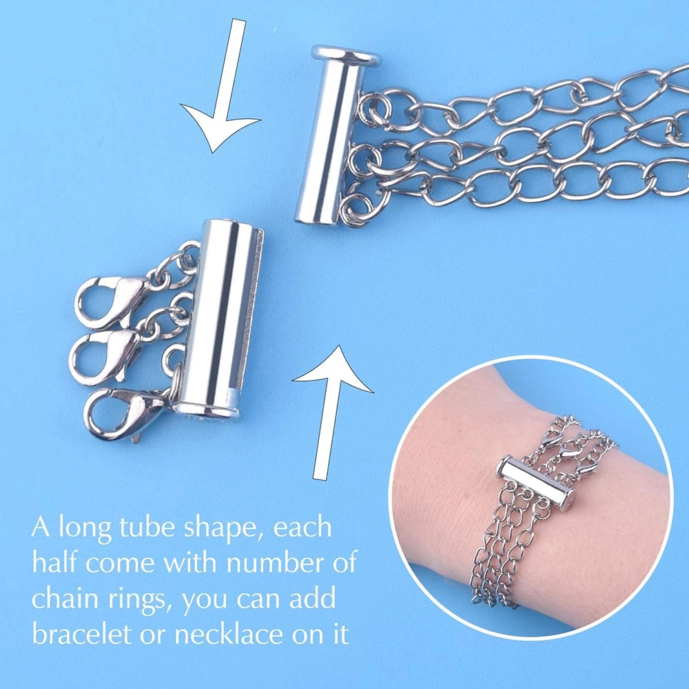2pcs Multi Strand Necklace Lay - Jewelry Making Class のレビューと価格