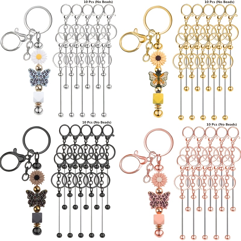10pcs DIY Unique Blank Beaded  - Jewelry Making Tutorials のレビューと価格