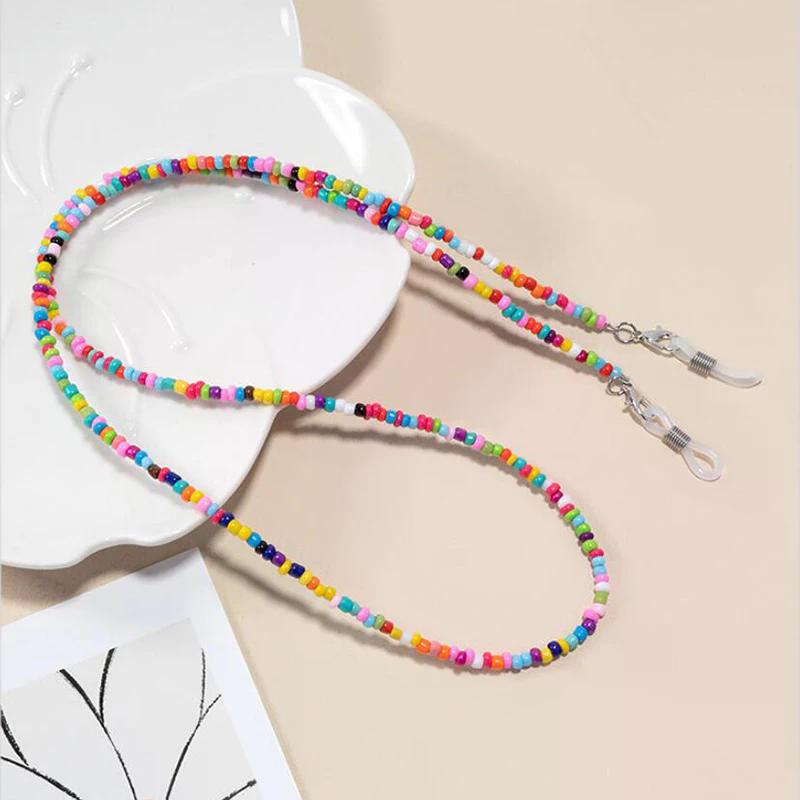 Phone Charm Colorful Rice Bead - Jewelry Making Glasses のレビューと価格