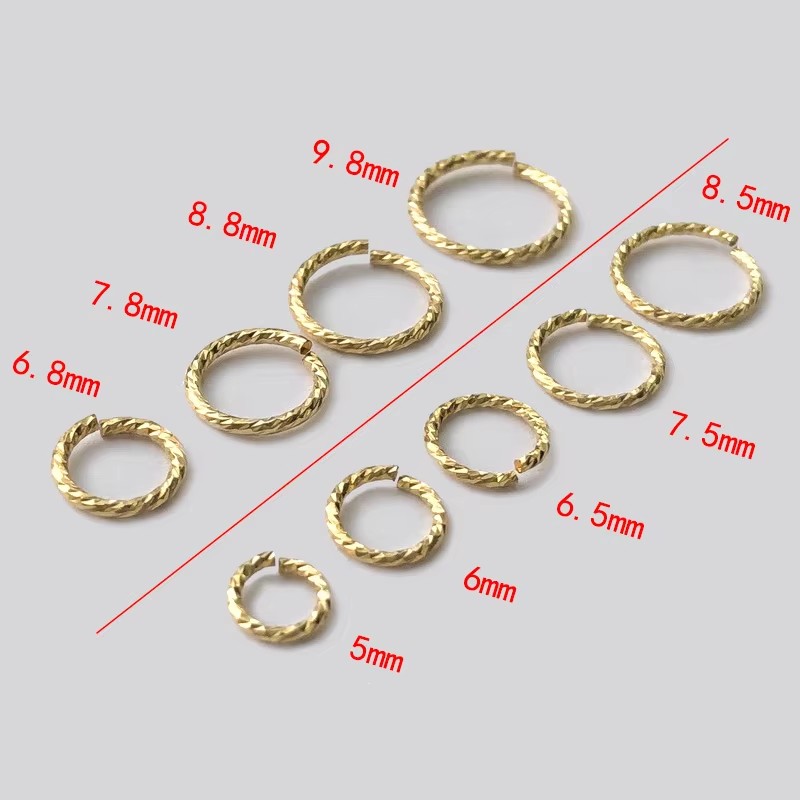 14K Gold Filled Sparkle Closed - Jump Ring Assorted のレビューと価格