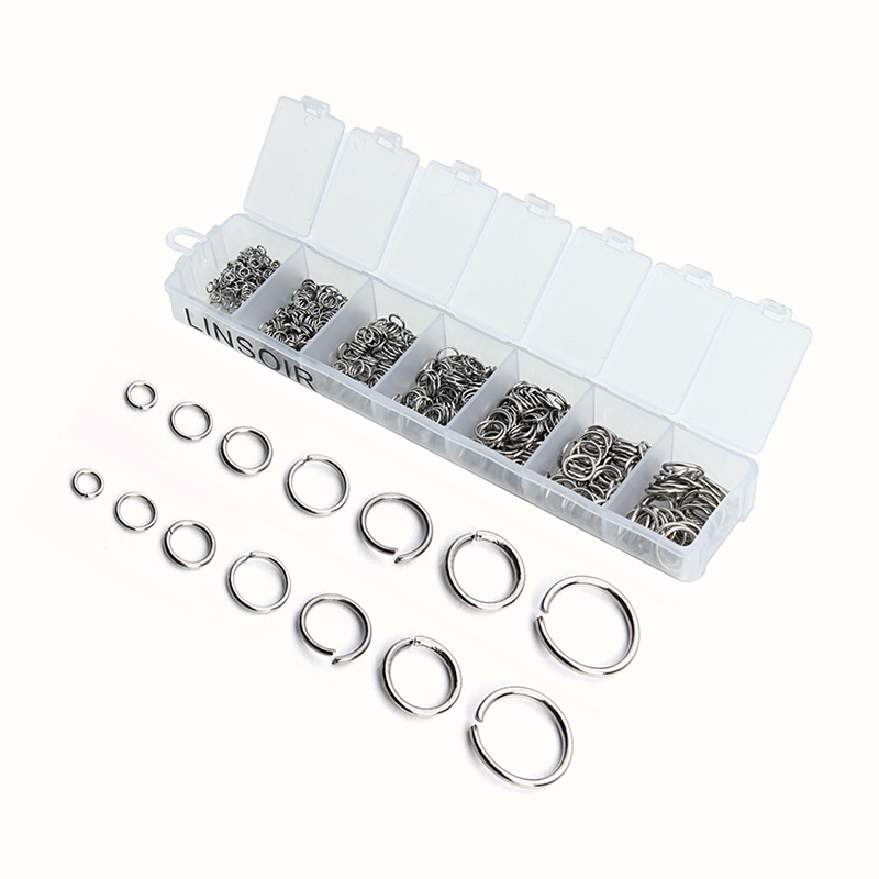 770pcs/lot Mix Size Open Jump  - Jump Ring Assorted のレビューと価格