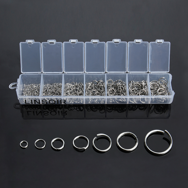 770pcs/lot Mix Size Open Jump  - Jump Ring Assorted のレビューと価格