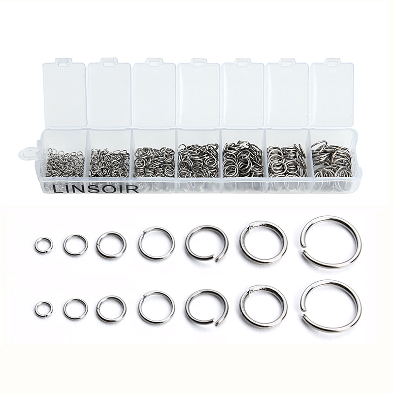 770pcs/lot Mix Size Open Jump  - Jump Ring Assorted のレビューと価格