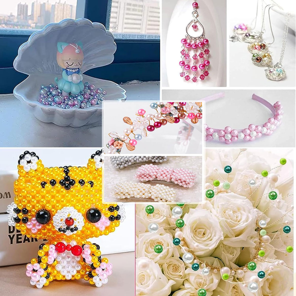2400PCS 48 Compartments Pearl  - Jewelry Making Tutorials のレビューと価格