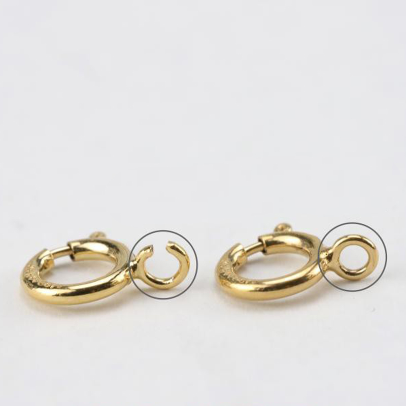 14K Gold Filled Spring Ring Cl - Jewelry Making Class のレビューと価格