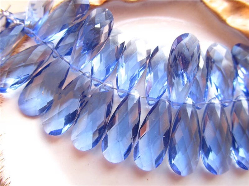 2Pieces loose beads london blu - Jewelry Making In London のレビューと価格